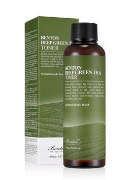 Тонер з зеленим чаєм Benton Deep Green tea toner 150мл b62-0b9 фото
