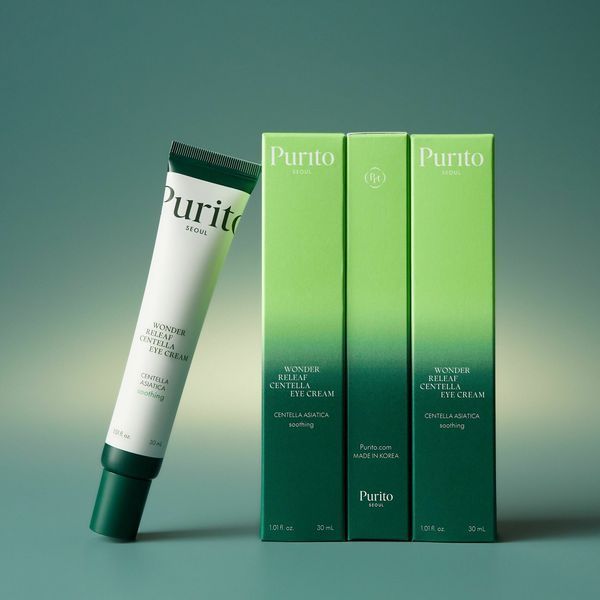 Крем для шкіри навколо очей центеллою Purito Seoul Wonder Releaf Centella Eye Cream 30 ml 840-8b0 фото