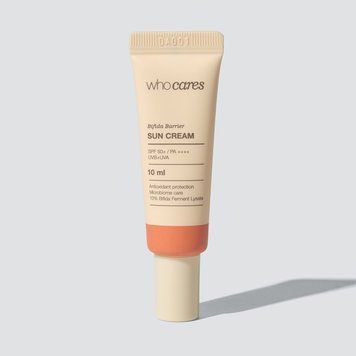 Сонцезахисний крем з антиоксидантним захистом WhoCares Bifida Barrier Sun Cream, 10мл a23-7c3 фото