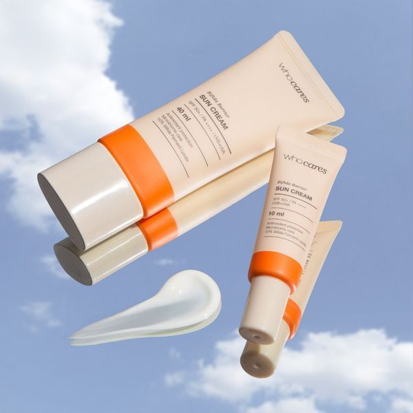 Сонцезахисний крем з антиоксидантним захистом WhoCares Bifida Barrier Sun Cream, 10мл a23-7c3 фото
