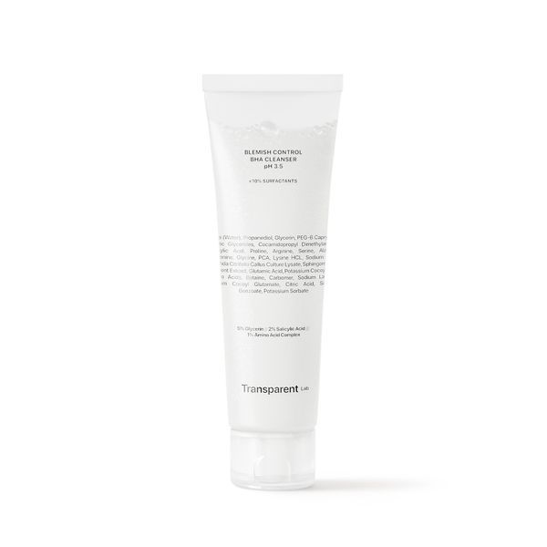Очищення для шкіри схильної до акне Transparent-Lab Blemish Control BHA Cleanser pH 3.5 bc8-280 фото