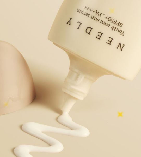 Сонцезахисна крем-сироватка потрійної дії Needly Youth Core Sun Serum SPF 50+ PA++++ , 50 мл 5b4-95c фото
