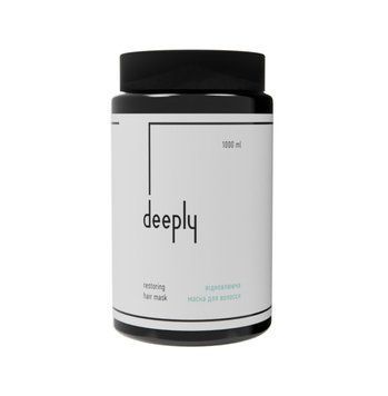 Відновлююча маска для волосся deeply restoring hair mask, 1000мл 1b3-8i1 фото