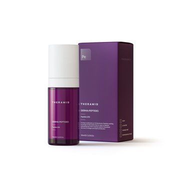 Розгладжувальний серум з пептидами Theramid Derma Peptides 21b-a28 фото