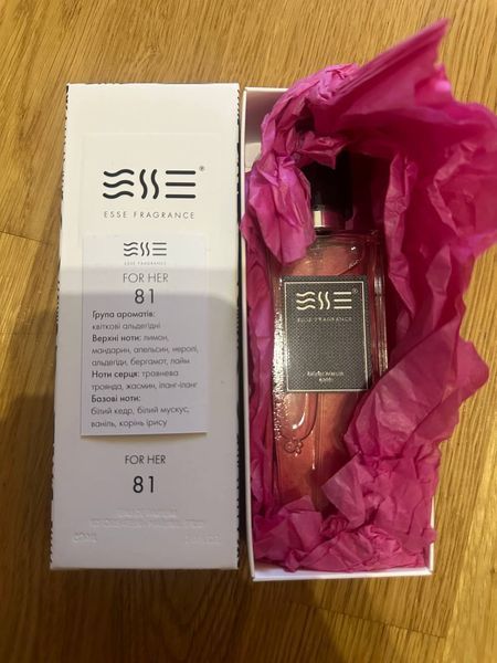 ESSE №81 Chanel №5 L'Eau 60 мл (В упакуванні) mnr-zzb-uhq фото