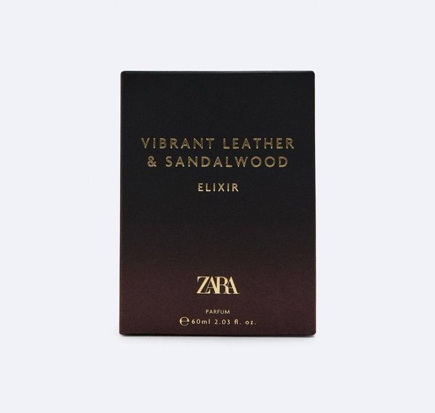 Vibrant Leather & Sandalwood ELIXIR ZARA 60 мл (B упакуванні) 730-058 фото