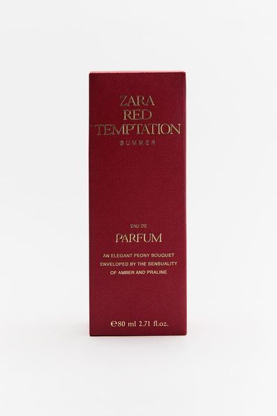 Парфумована вода ZARA Red temptation summer 80ml ( В упакуванні ) b23-a6b фото