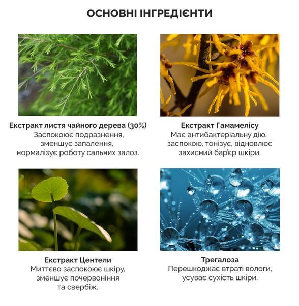 Гель-пінка для вмивання з екстрактом чайного дерева Dr.Ceuracle Tea Tree Purifine 30 Cleansing Foam, 150 мл 0a0-16c фото
