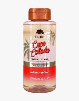 Гель для душу з ароматом кокосу та ананасу Tree Hut Coco Colada Foaming Gel Wash 999-424 фото