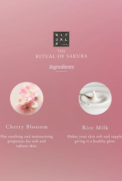 НАБІР ПОДАРУНКОВИЙ RITUALS THE RITUAL OF SAKURA XS 3IN1 7i7-c77 фото