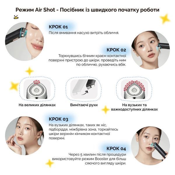Пристрій для домашнього догляду за шкірою 6 в 1 Medicube AGE-R Booster Pro, Pink 0b5-051 фото