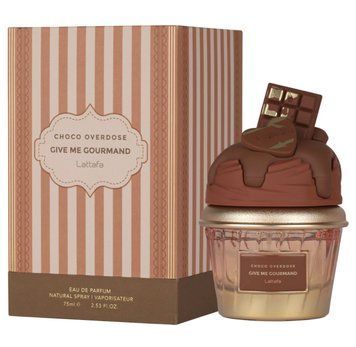 Lattafa Give Me Gourmand Choco Overdose жіноча парфумована вода, 75мл b33-14a фото