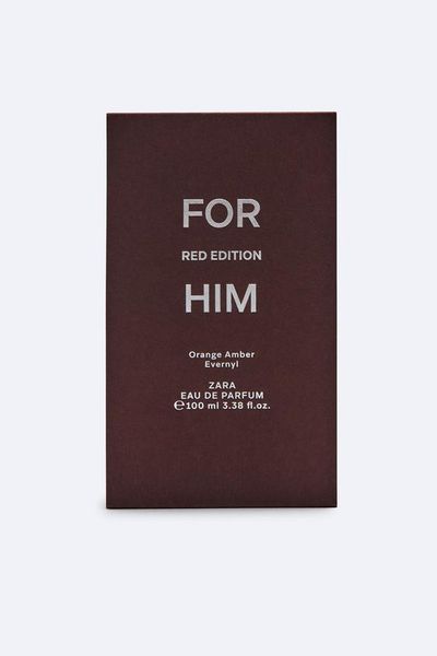 For him Red edition Zara 100 мл в упакуванні 424-376 фото