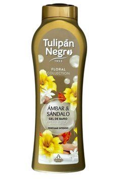 Гель для душу Tulipan negro Амбра і сандал(Floral), 650мл 074-a39 фото