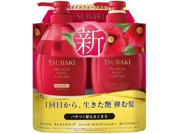 Набір шампунь та кондиціонер, Shiseido TSUBAKI Premium Moist, Зволоження, 2 x 450 мл 40a-721 фото