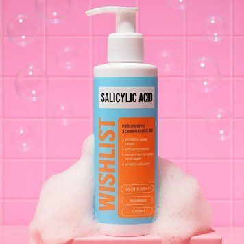 Гель для душу з саліциловою кислотою WISHLIST shower gel salicylic acid, 200мл 59b-6i5 фото