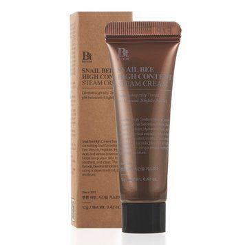 Крем з муцином равлика і бджолиною отрутою Benton Snail Bee High Content Steam Cream, 50г i17-44b фото