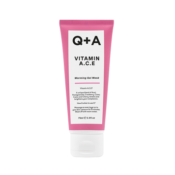 Мультивітамінна маска для обличчя Q+A Vitamin A.C.E. Warming Gel Mask 75ml с9b-c32 фото