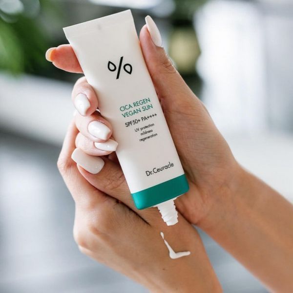 Сонцезахисний веганський крем з центелою азіатською SPF50+ PA++++ Dr.Ceuracle, 50мл 63a-i82 фото