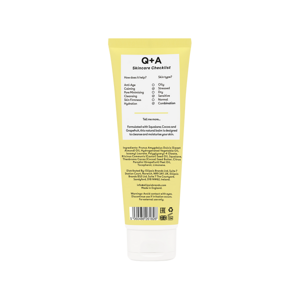 Очищувальний бальзам для обличчя з грейпфрутом Q+A Grapefruit Cleansing Balm 125 мл 9aa-ai0 фото