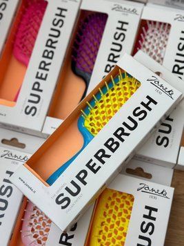Гребінець Janeke Superbrush Standart l8c-9mv-1ud фото