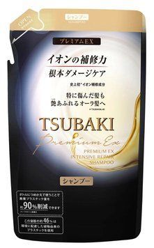 Shiseido Tsubaki Відновлюючий шампунь для волосся (змінний блок) Premium EX Intensive Repair Shampoo refill (330 мл) 331-i4c фото