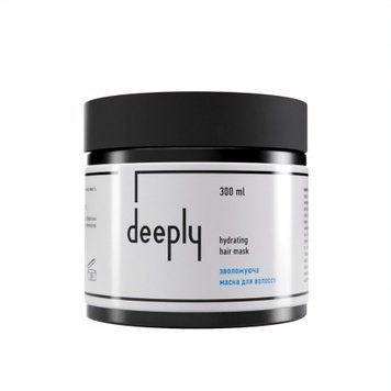 Зволожуюча маска deeply hydrating hair mask, 300мл 00a-94c фото