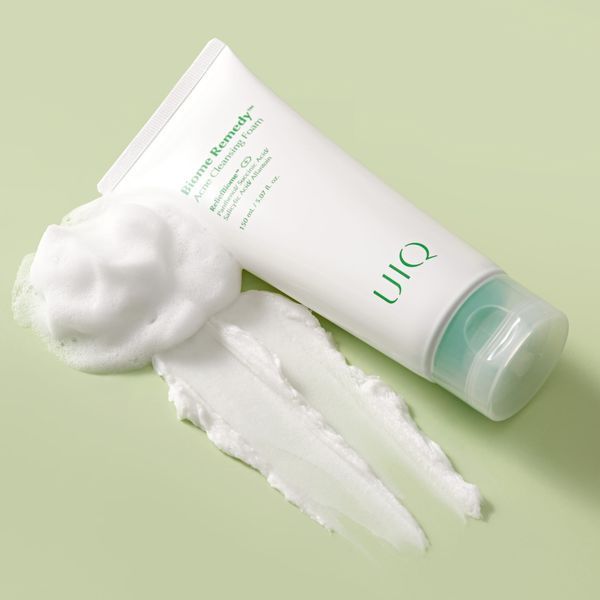 Пінка для вмивання проблемної шкіри UIQ Biome Remedy acne cltansing foam, 150мл 726-758 фото