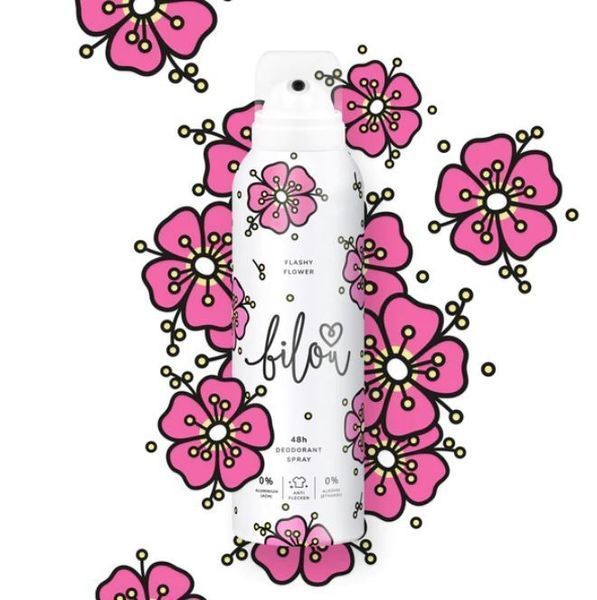 Дезодорант Bilou Flash flower 150мл b4c-b95 фото
