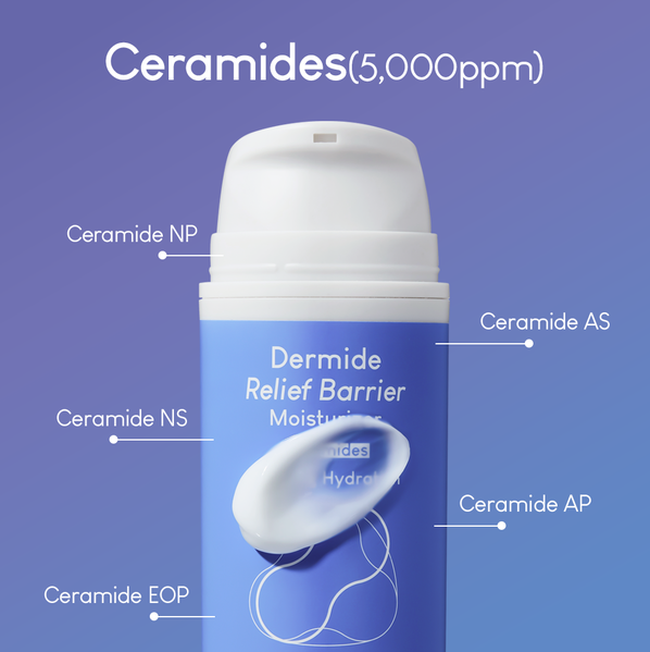 Крем зволожувальний з комплексом керамідів Purito Dermide Relief Barrier Moisturizer 100 ml 338-ba0 фото