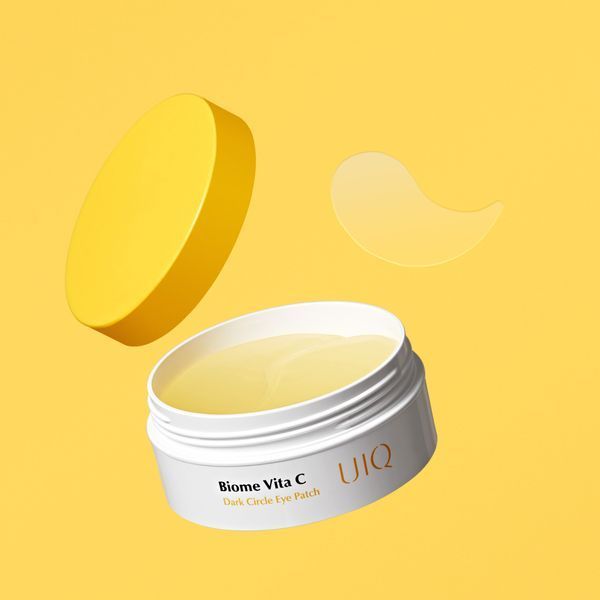 Патчі для освітлення темних кіл під очима UIQ Biome Vita C darc circle eye patch, 60шт i63-897 фото