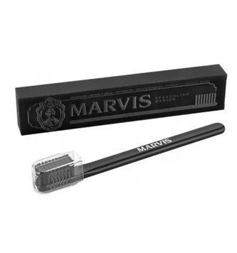 Зубна щітка середньої жорсткості MARVIS (чорна) 984-7i4 фото