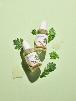 Заспокійлива сироватка з морським полином ROUND LAB Mugwort Calming Serum 50 ml 421-6ic фото